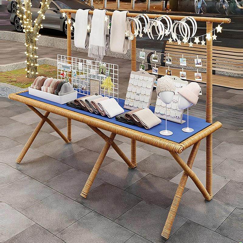 可折叠货架夜市摆地摊可携式置物架子促销展示架子饰品首饰陈列架