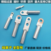 国标DTL铜铝鼻子钎焊线鼻插针接线端子耳头16 95平方