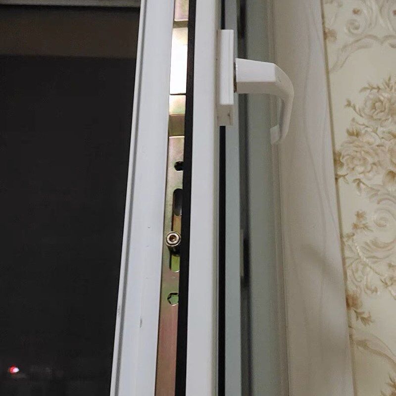 塑钢内开窗户传动杆联动器推拉门窗拉手锁点扣执手连杆配件传动器