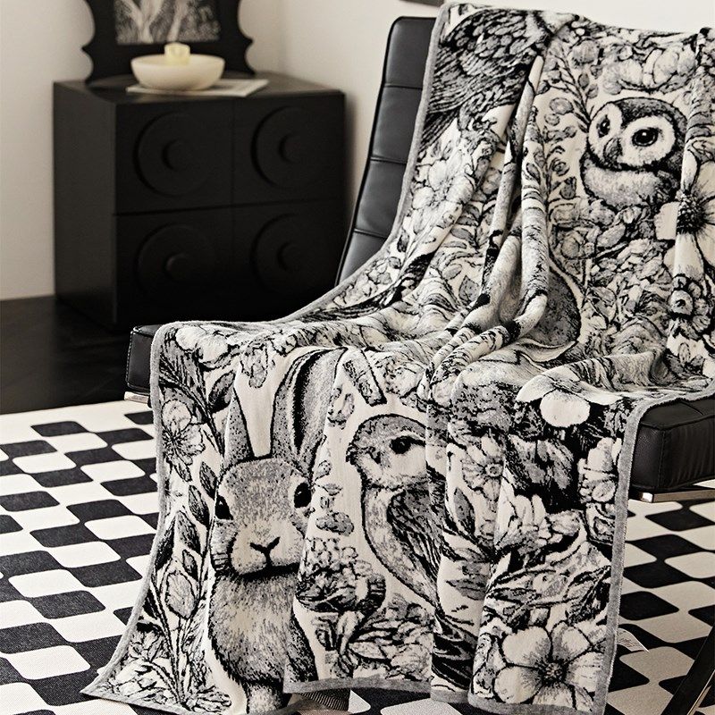 秋冬加厚兔绒纱办公室空调午休毯子沙发午睡盖腿毛毯拍照装饰盖毯,床上用品,休闲毯/毛毯/绒毯,淘宝优惠券,粉丝福利购,淘宝优惠卷