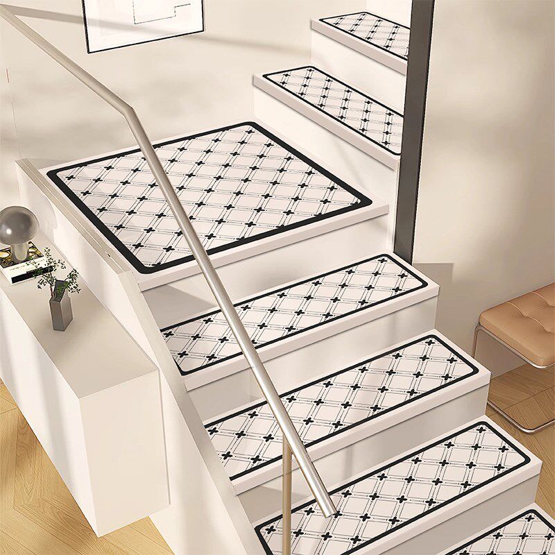 硅胶楼梯踏步垫免胶自粘可擦洗实木家用复式旋转楼梯台阶防滑地毯,居家布艺,楼梯垫,淘宝优惠券,粉丝福利购,淘宝优惠卷