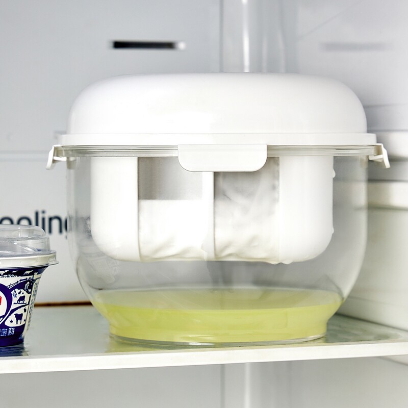 大容量自制希腊老酸奶专用工具家用乳清分离过滤器酸奶按压沥干器,厨房/烹饪用具,料理盒,淘宝优惠券,粉丝福利购,淘宝优惠卷