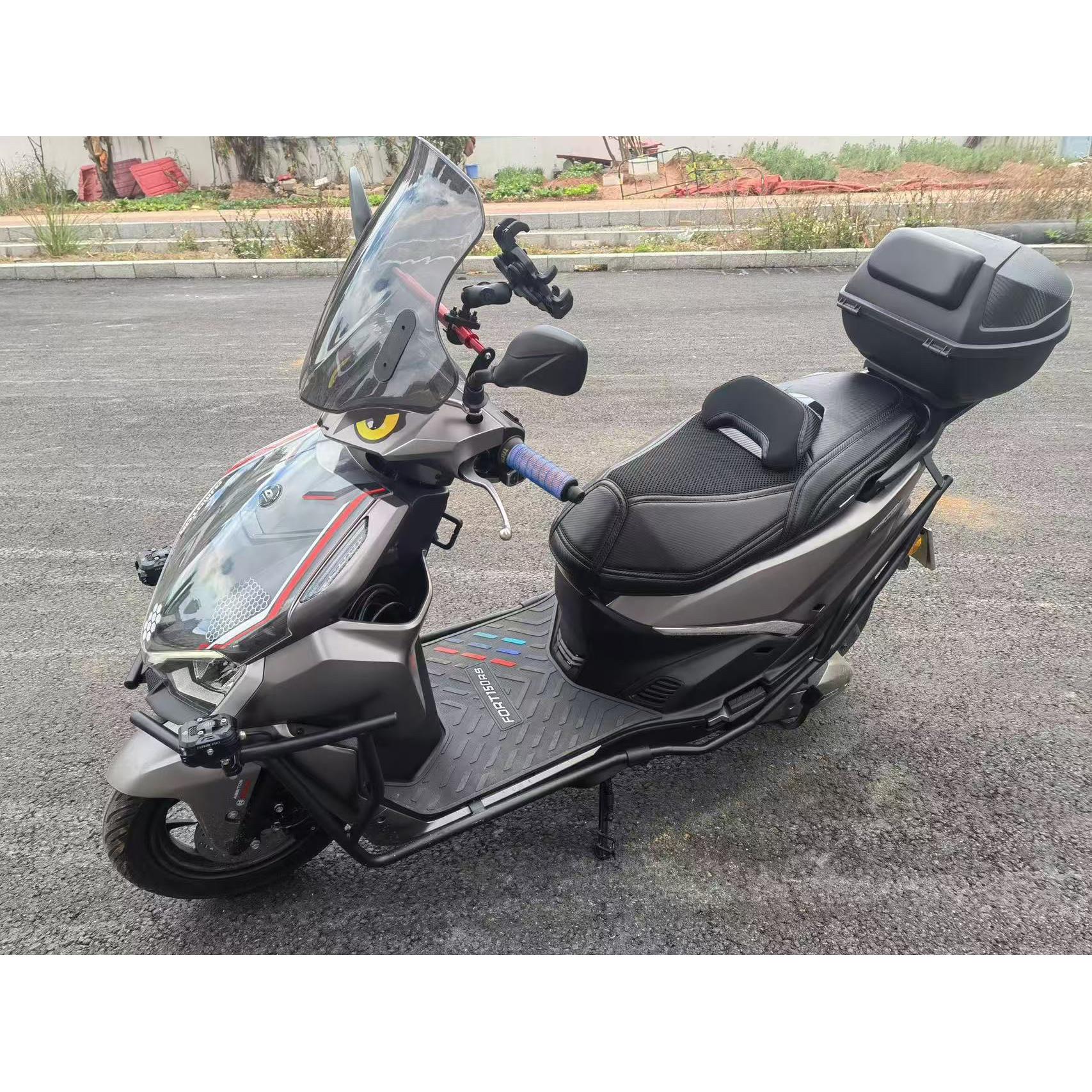 适用于钱江鸿ADV150摩托车坐垫套改装天鹰TT150鸿250ADV腰靠150RS
