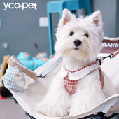 狗狗牵引绳小型犬背心式 狗绳外出狗绳子胸背带遛狗泰迪绳狗背带