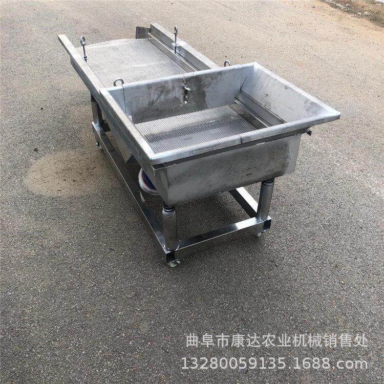 机201碳钢小线型DOF直筛选 过 两层筛网筛机