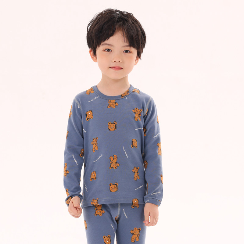 儿童纯棉秋衣秋裤套装男女中小童保暖内衣宝宝睡衣舒绒加厚棉毛衫,童装/婴儿装/亲子装,内衣套装,淘宝优惠券,粉丝福利购,淘宝优惠卷