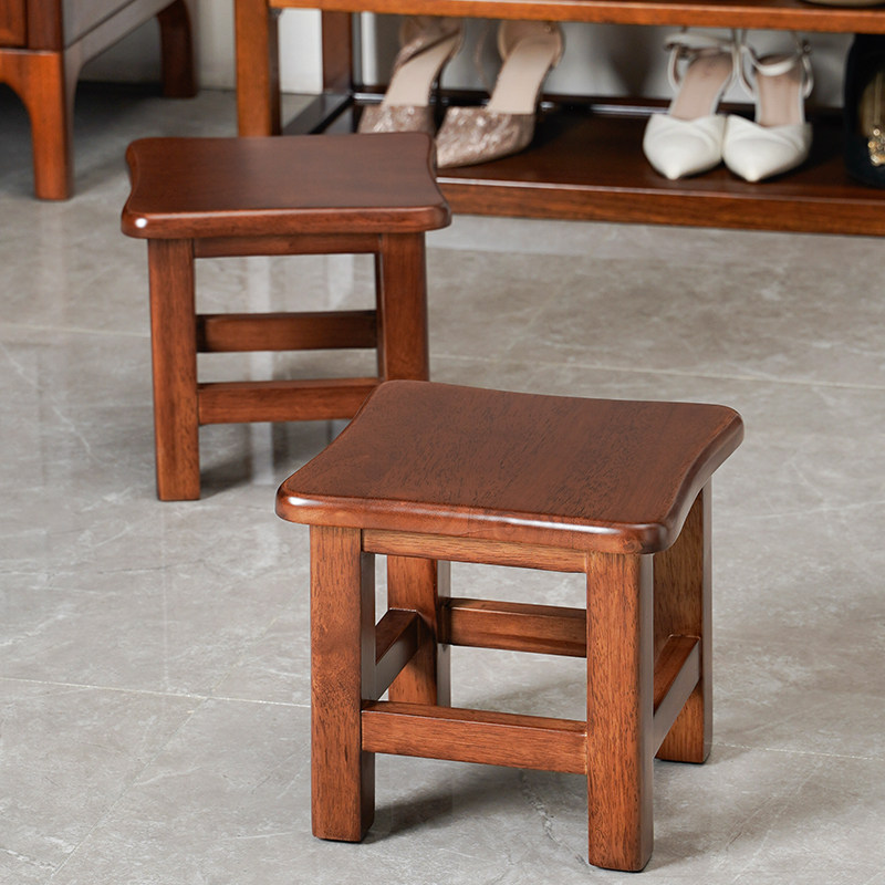 实木家用小凳子矮凳板凳高级感客厅家用实用茶几凳子大人结实儿童,住宅家具,矮凳,淘宝优惠券,粉丝福利购,淘宝优惠卷