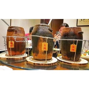 大小号鸡羊肉闷罐陶瓷可明火加热汤罐土砂锅罐商用土菜馆土罐砂锅