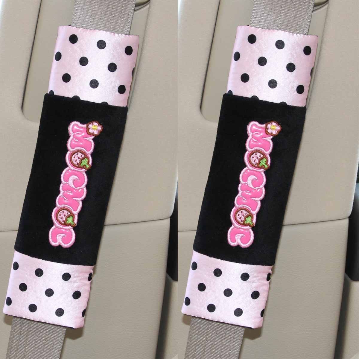 摩丝娃娃车用护肩肩带卡通粉色可爱安全带护肩套汽车内饰品对装,汽车用品/电子/清洗/改装,手刹套/档把套/套饰套装,淘宝优惠券,粉丝福利购,淘宝优惠卷