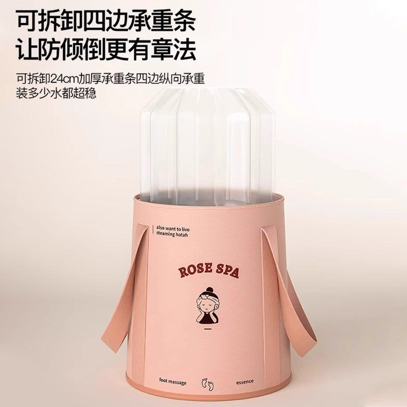 泡脚桶家用可折叠加高过小腿泡脚袋便携足浴桶宿舍熏蒸养生足浴盆,家庭/个人清洁工具,泡脚袋,淘宝优惠券,粉丝福利购,淘宝优惠卷