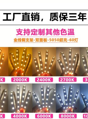 色温灯带12v24v1800k2000k2400k2700k3000k3500k4000k6000k10000k