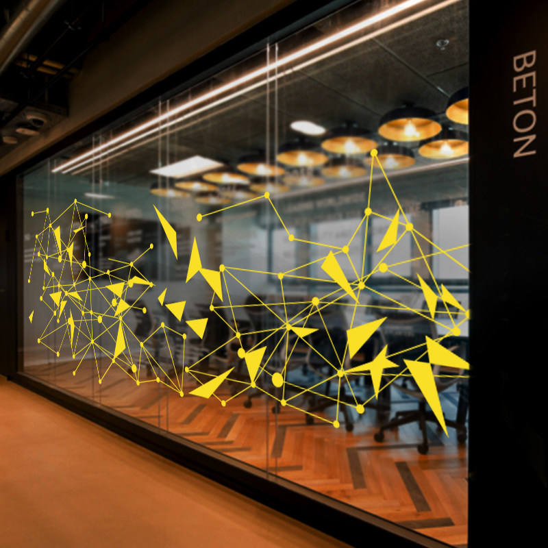 个性文艺线条腰线贴画商场店铺橱窗防撞店铺创意装饰玻璃贴门贴纸,家居饰品,软装墙贴,淘宝优惠券,粉丝福利购,淘宝优惠卷