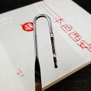 西安旅游纪念品小礼物卡通形象秦兵马俑金属书签送同学朋友礼物