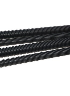 8.8级丝杆牙条全牙螺杆黑色全螺纹螺柱吊顶M6M8M10M12M14M16-M48