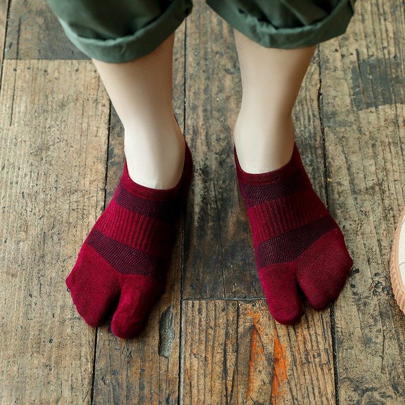 二趾袜抗菌两指猪蹄袜情侣男士木屐袜秋季薄款浅口隐形船袜分趾袜,女士内衣/男士内衣/家居服,船袜,淘宝优惠券,粉丝福利购,淘宝优惠卷