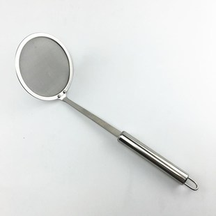滤油网筛超密120目家用厨房网筛超细机果汁不锈钢火锅油过滤勺