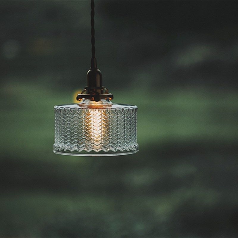 軸年 日式复古高端黄铜玻璃吊灯民宿餐厅卧室床头过道阳台吧台灯,家装灯饰光源,客厅吊灯,淘宝优惠券,粉丝福利购,淘宝优惠卷