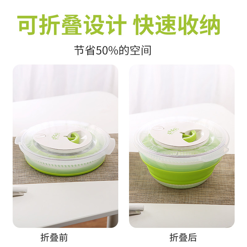 厨房沙拉蔬菜脱水器家用洗菜甩菜神器果蔬甩干机甩水甩干器,厨房/烹饪用具,手动果蔬脱水器/甩水器,淘宝优惠券,粉丝福利购,淘宝优惠卷