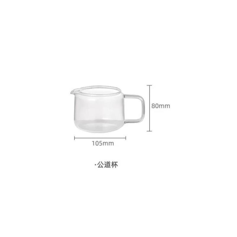 欧美特S8pro高端萃茶机煮茶器养生壶分茶器玻璃水杯(原装公道杯)图片