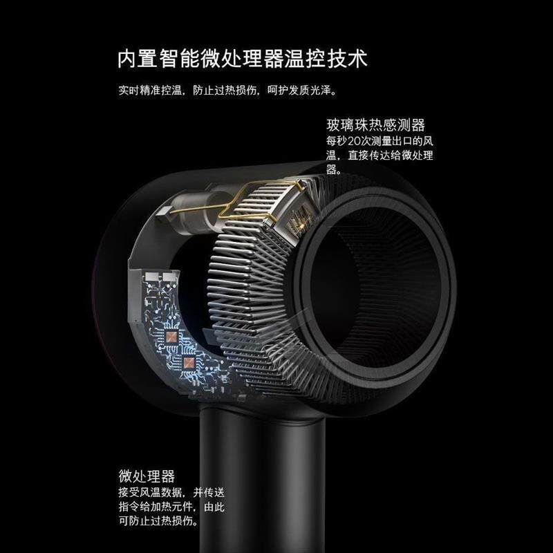 电吹风机家用理发店高速大风力速干负离子静音恒温护发专用风筒