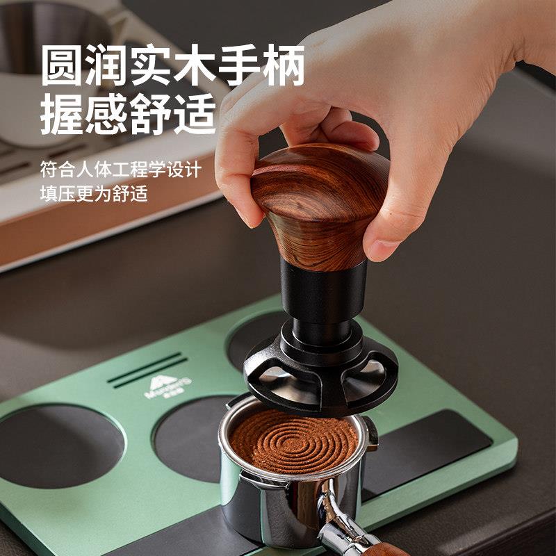 压粉锤意式布粉咖啡压粉器填压器防压偏51/53/58mm