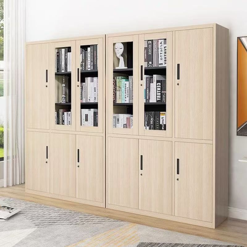 钢制木纹转印文件柜矮柜办公室书柜凭证柜资料柜加厚更衣柜储物柜,商业/办公家具,文件柜,淘宝优惠券,粉丝福利购,淘宝优惠卷