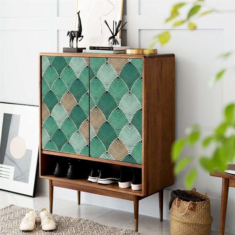 创意轻奢家具贴纸衣柜鞋柜橱柜门自粘翻新贴旧柜子改造贴膜墙贴画,家居饰品,软装墙贴,淘宝优惠券,粉丝福利购,淘宝优惠卷
