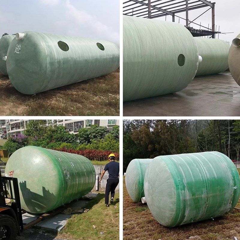 玻璃钢化粪池三级成品隔油池地埋一体污水处理池三格消防水池罐子,基础建材,化粪池,淘宝优惠券,粉丝福利购,淘宝优惠卷