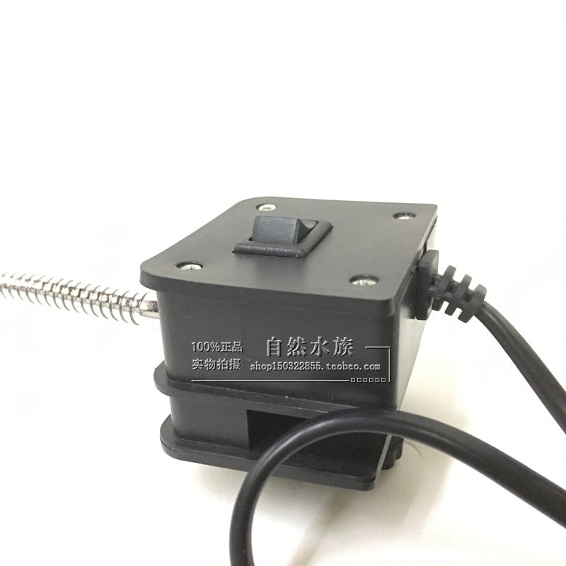 鱼缸夹灯LED台灯高亮度水族水草灯鱼缸照明灯蓝白LED夹灯照明灯