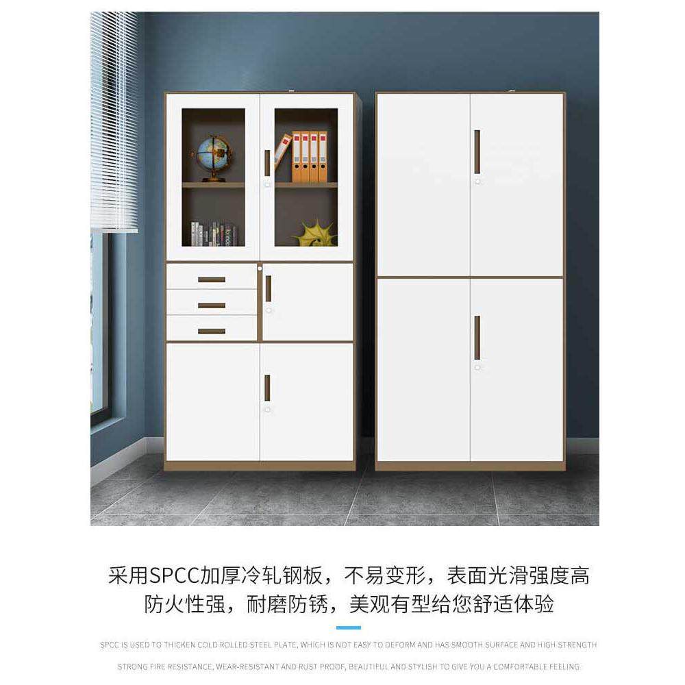 采购产品纯白色文件柜，金属柜，窄边色套装，办公柜，信息柜，会
