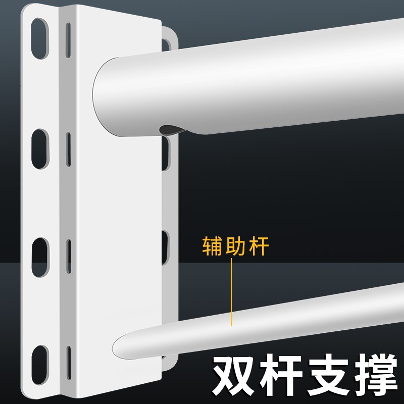 监控支架太阳能板监控支架电线杆球机摄像头抱箍安装壁装路灯加长图片