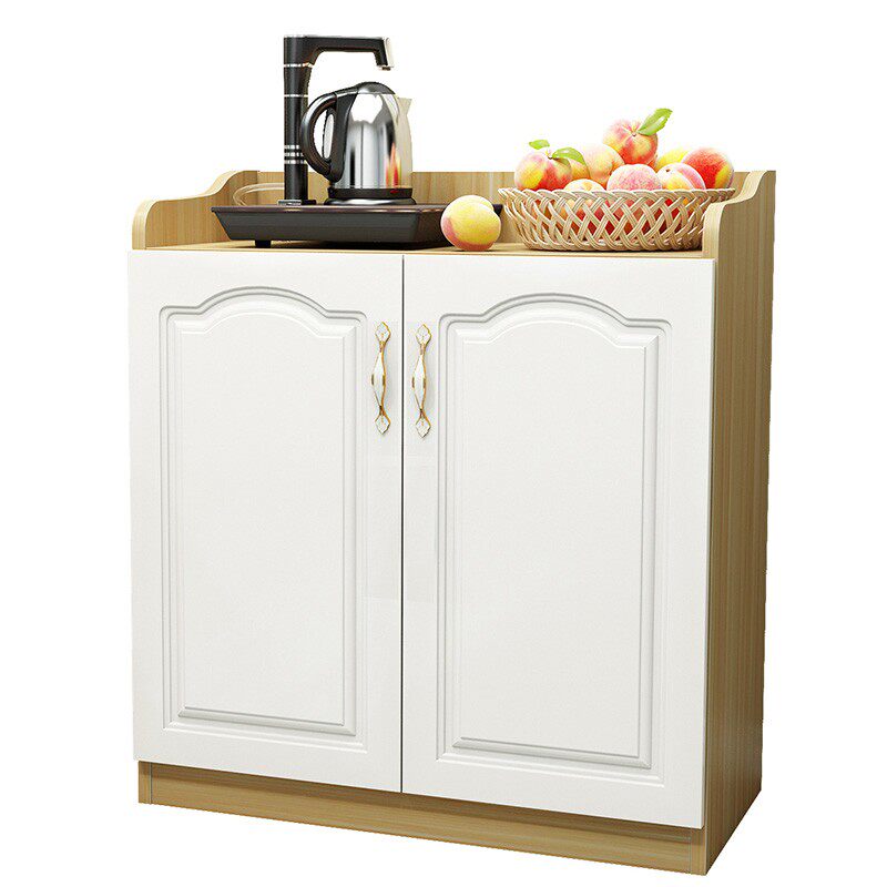 茶水柜欧式简约餐边柜办公室多功能靠墙柜客厅下置水桶柜饮水机柜