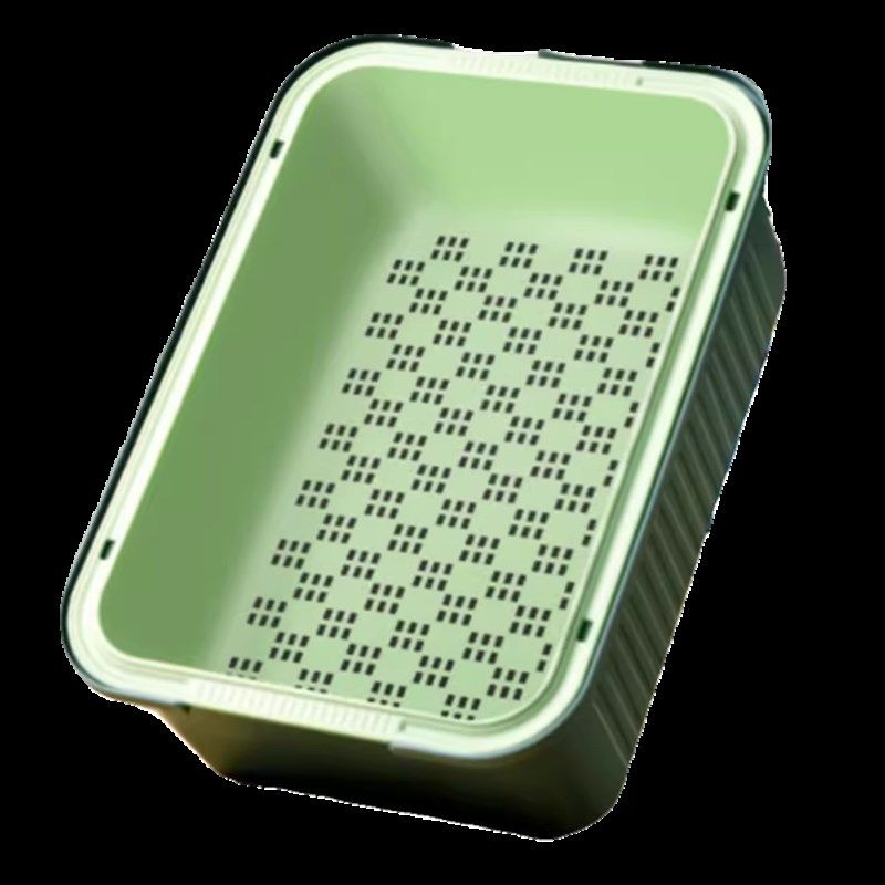 加厚沥水篮洗菜盆干湿分离双层厨房水槽菜篮子长方形盘特大号养龟,餐饮具,洗菜盆/沥水篮/漏水筛,淘宝优惠券,粉丝福利购,淘宝优惠卷