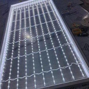 PC中空板软膜灯箱反光板防潮抗冲击卡布拉布灯箱镜面板增光反射