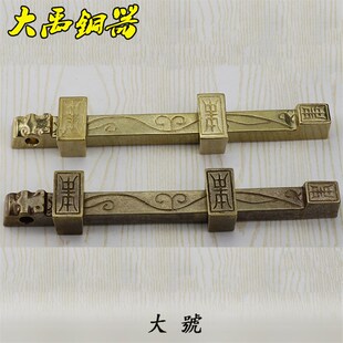 中式仿古门栓插销锁纯铜老式加厚户外古建大门锁实木门栓锁扣门闩