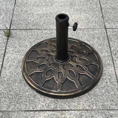 遮阳伞树脂水泥底座支架