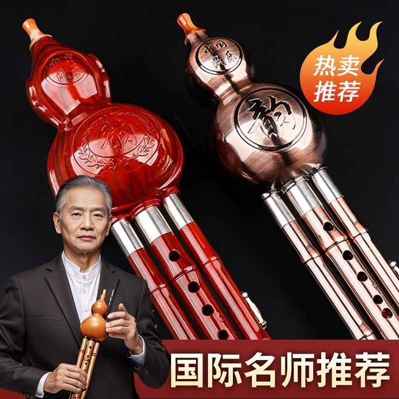 葫芦丝乐器初学者c调降b调a调g调f调小d调儿童小学生入门成年自学