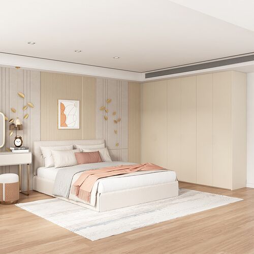 实木衣柜家用卧室一门到顶网红衣柜子组合衣橱整体抽屉储物柜定做