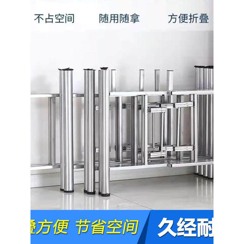 餐桌脚定制大圆桌架可折叠铁艺桌腿支架实用伸缩桌架实用桌脚架
