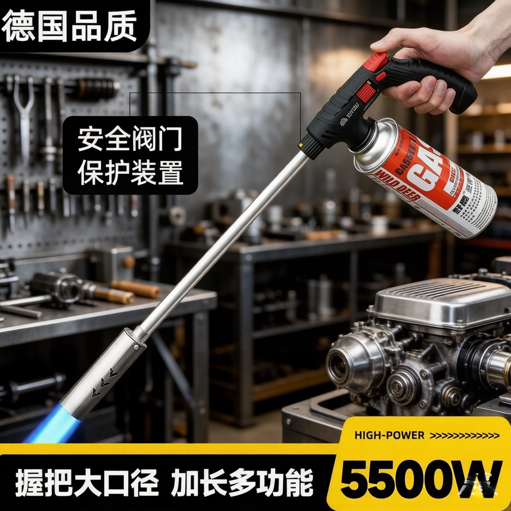 德国加长喷枪烧猪毛神器喷火枪