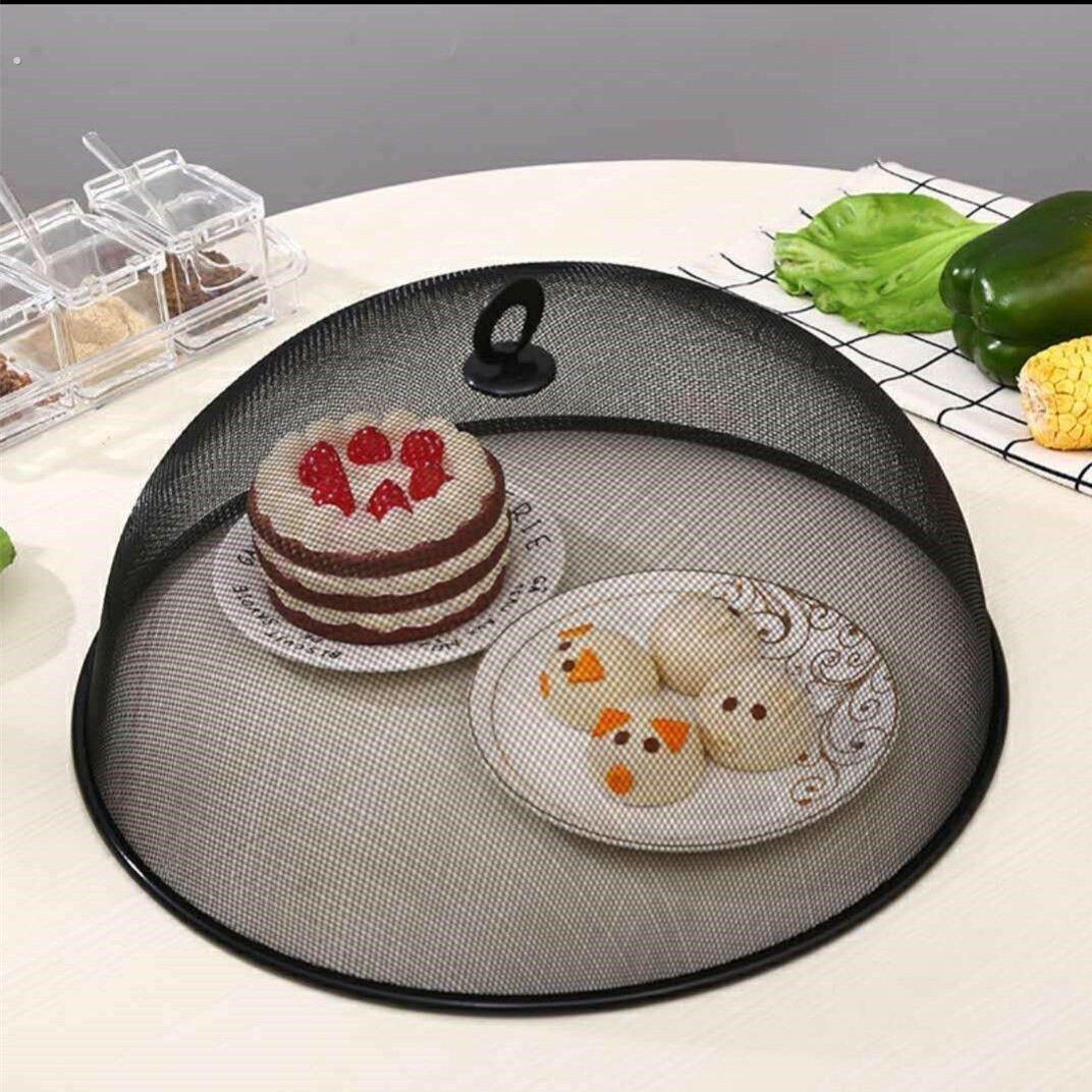 家用防苍蝇遮菜神器防蟑螂防尘防蚊子加密不锈钢网罩饭桌盖菜罩子