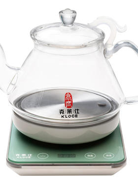 克莱仕 DSH-211智能变频泡茶壶 玻璃恒温电热水壶 家用玻璃烧水壶