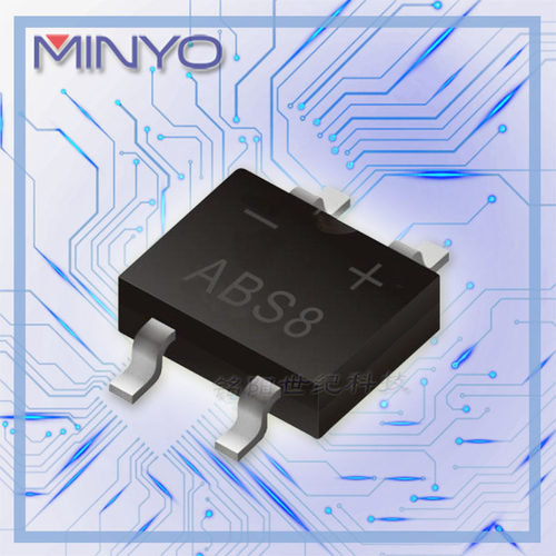 ABS8 原厂贴片整流桥1A 800V ABS封装 薄体整流方桥ABS10厂家直供