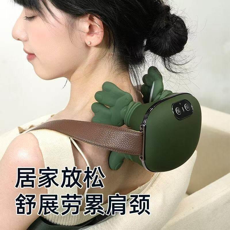 手抓按摩器电动仿大师手颈椎肩颈按摩仪斜方肌按摩器仿真人手按摩
