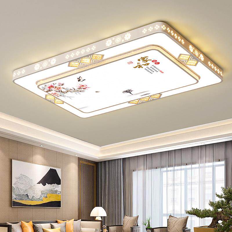 LED客厅灯简约现代大气家用大灯新中式吸顶灯2025年新款智能语音