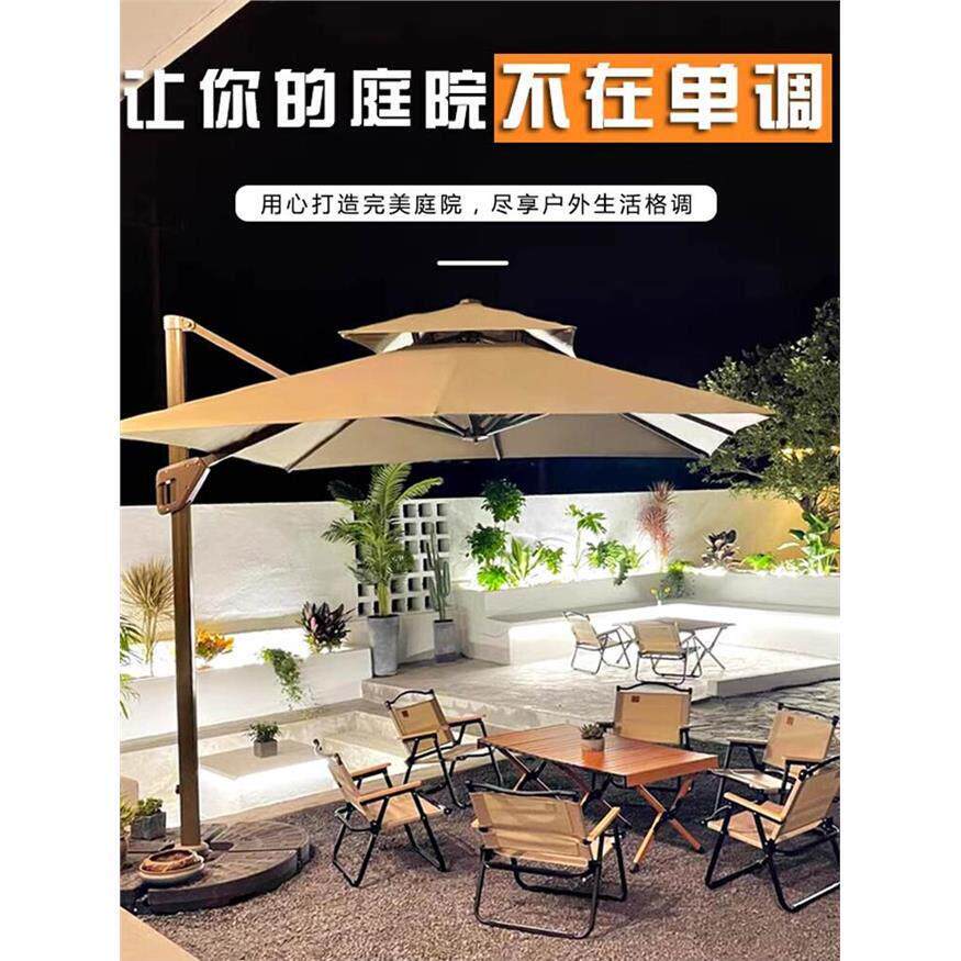 户外遮阳伞庭院室外罗马伞露台阳台大太阳伞花园保安摆摊广告伞