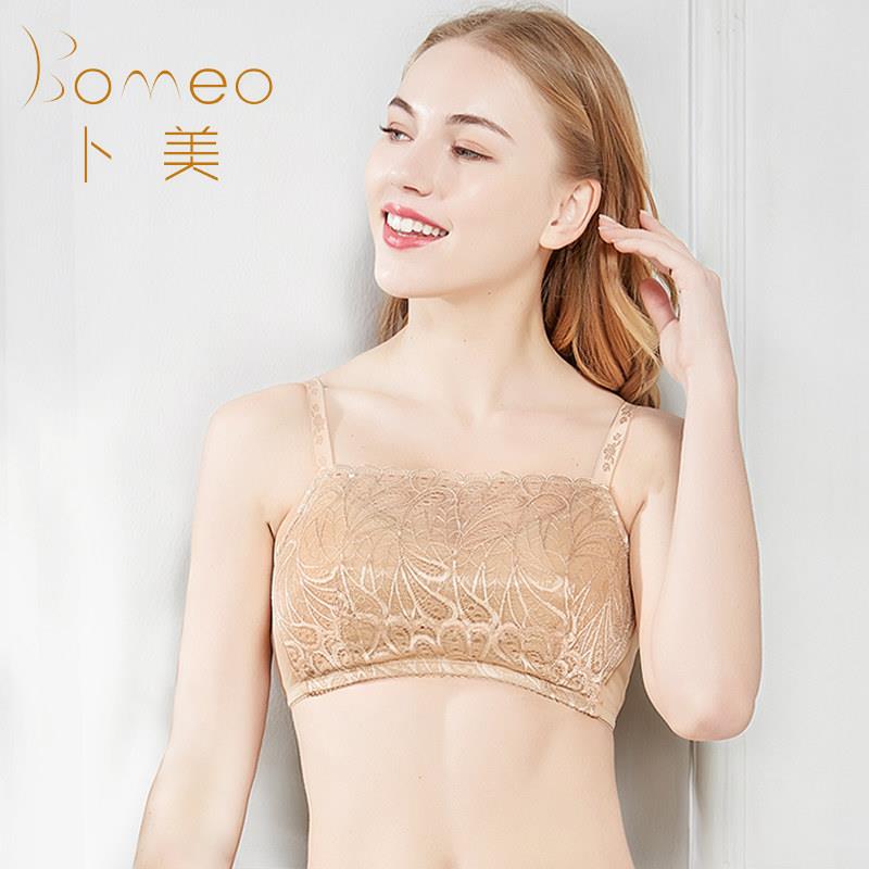 义乳文胸术后假乳房手术切除后胸罩无钢圈 抹胸乳罩 矽胶义胸内衣