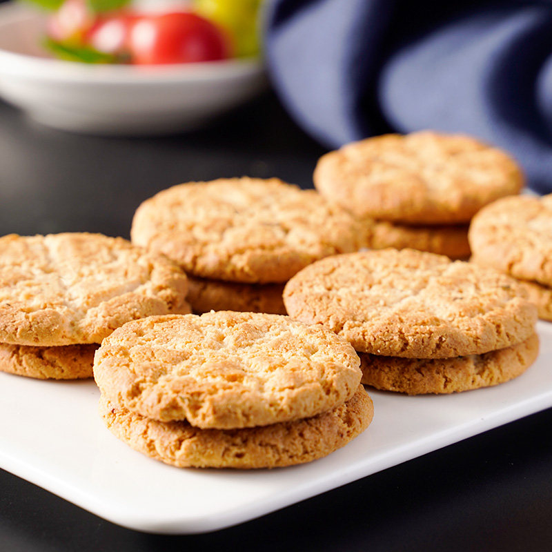 山药桃酥 休闲小零食解馋办公室好吃的夜宵饼干酥脆充饥吃货追剧