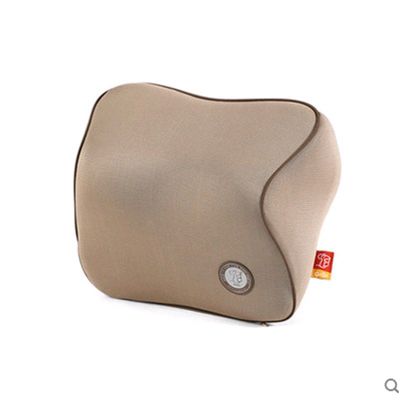 gigi汽车头枕腰靠套装 竹炭记忆棉护腰枕护颈枕 车载座椅枕靠垫