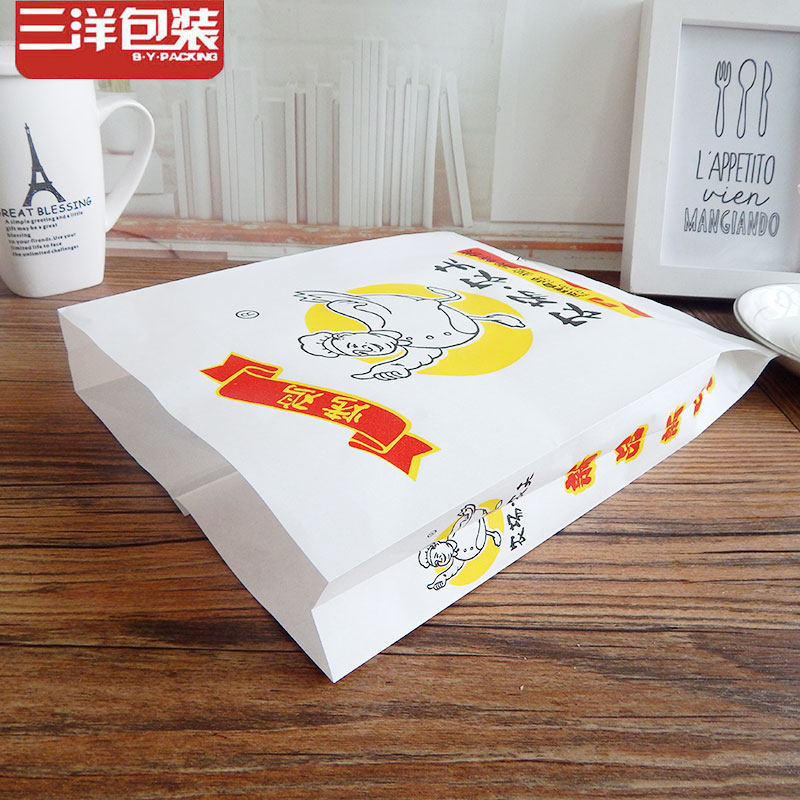 烤鸡纸袋 大号  农场农夫烤鸡纸袋 防油纸袋  可定做印LOGO